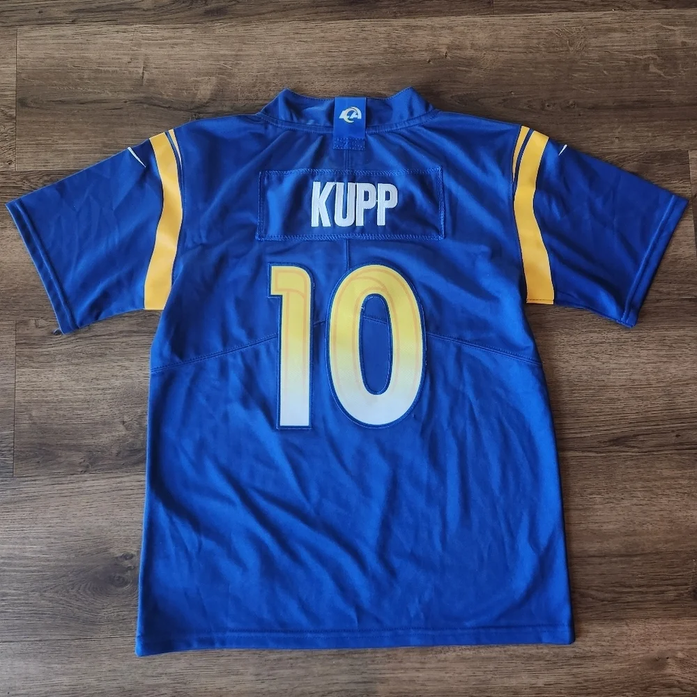 Nike youth Cooper Kupp Los Angeles Rams NFL Jersey in Royal Blue Size Large